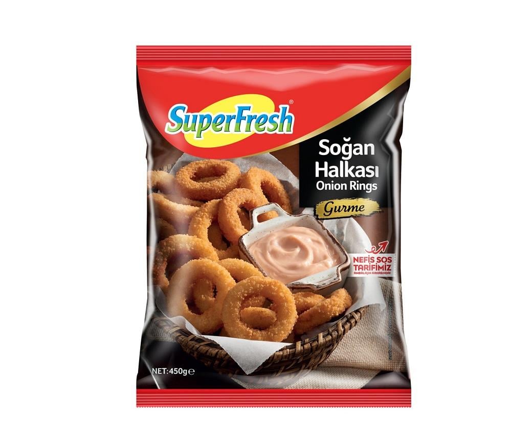 SUPERFRESH SOGAN HALKASI 450 GR