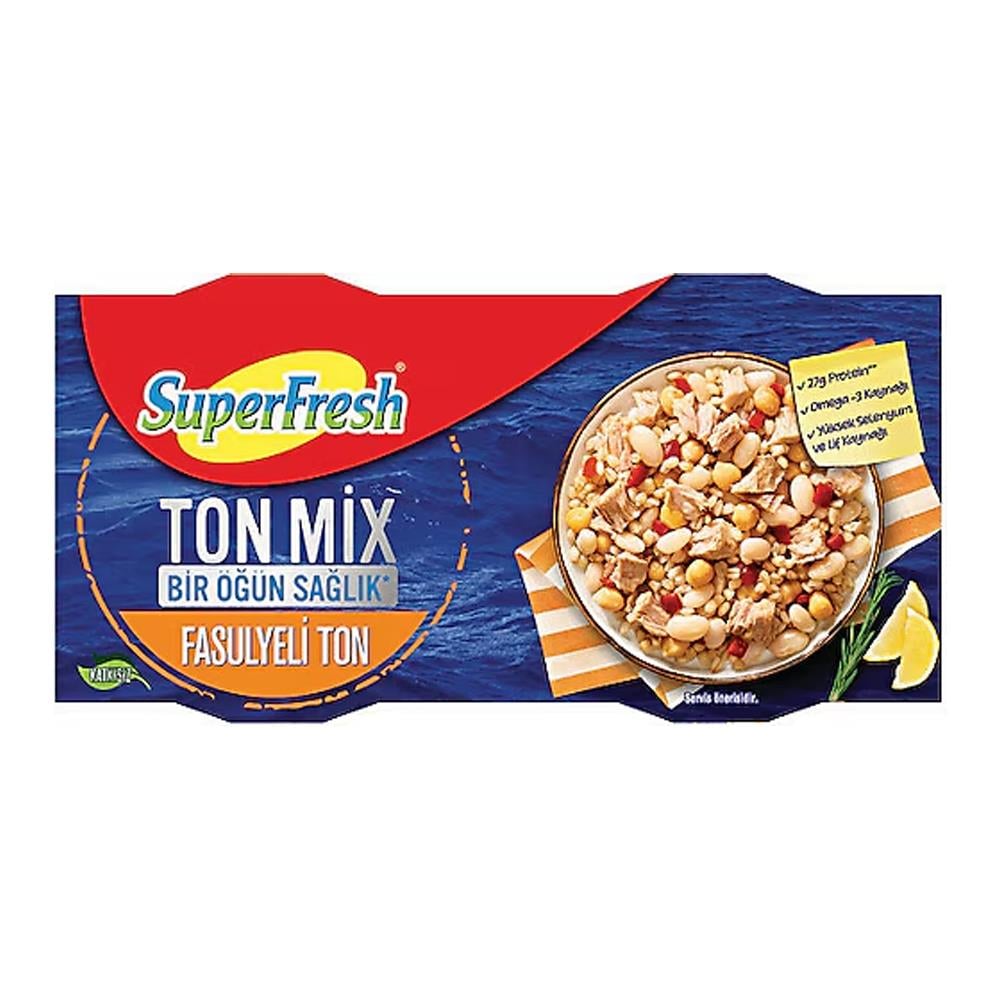 SUPERFRESH TON FASULYELI 2X150 ML