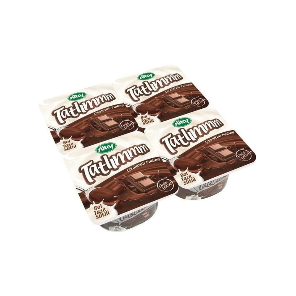 SUTAS PUDING TATLIM CIKOLATALI 4x60 GR