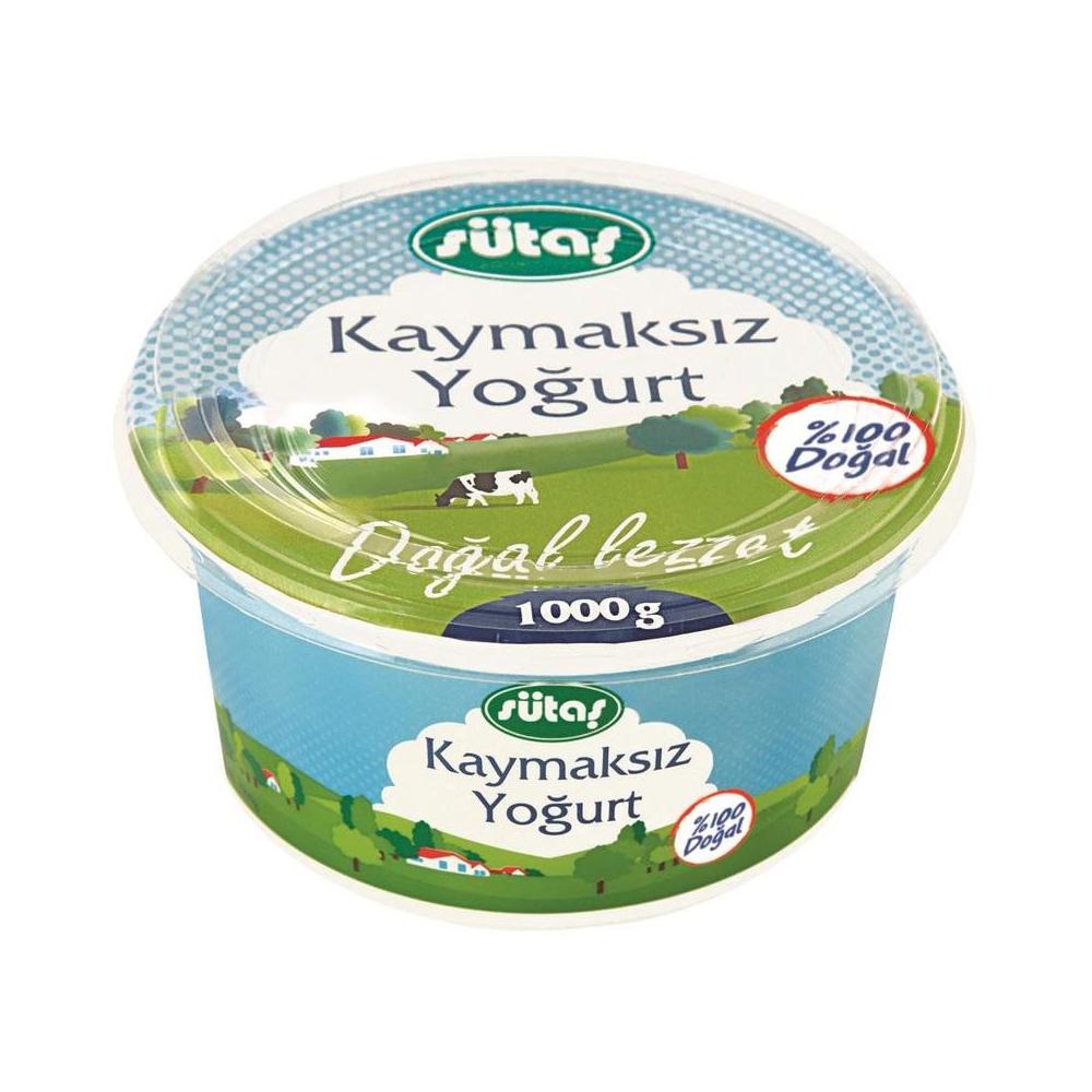 SUTAS YOGURT KAYMAKSIZ 1000 GR