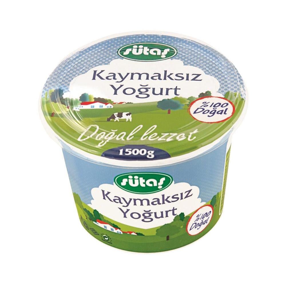 SUTAS YOGURT KAYMAKSIZ 1500 GR