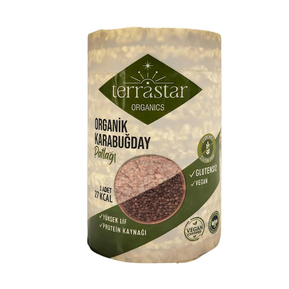 TERRASTAR ORGANIK KARABUGDAY PATLAGI 100 GR