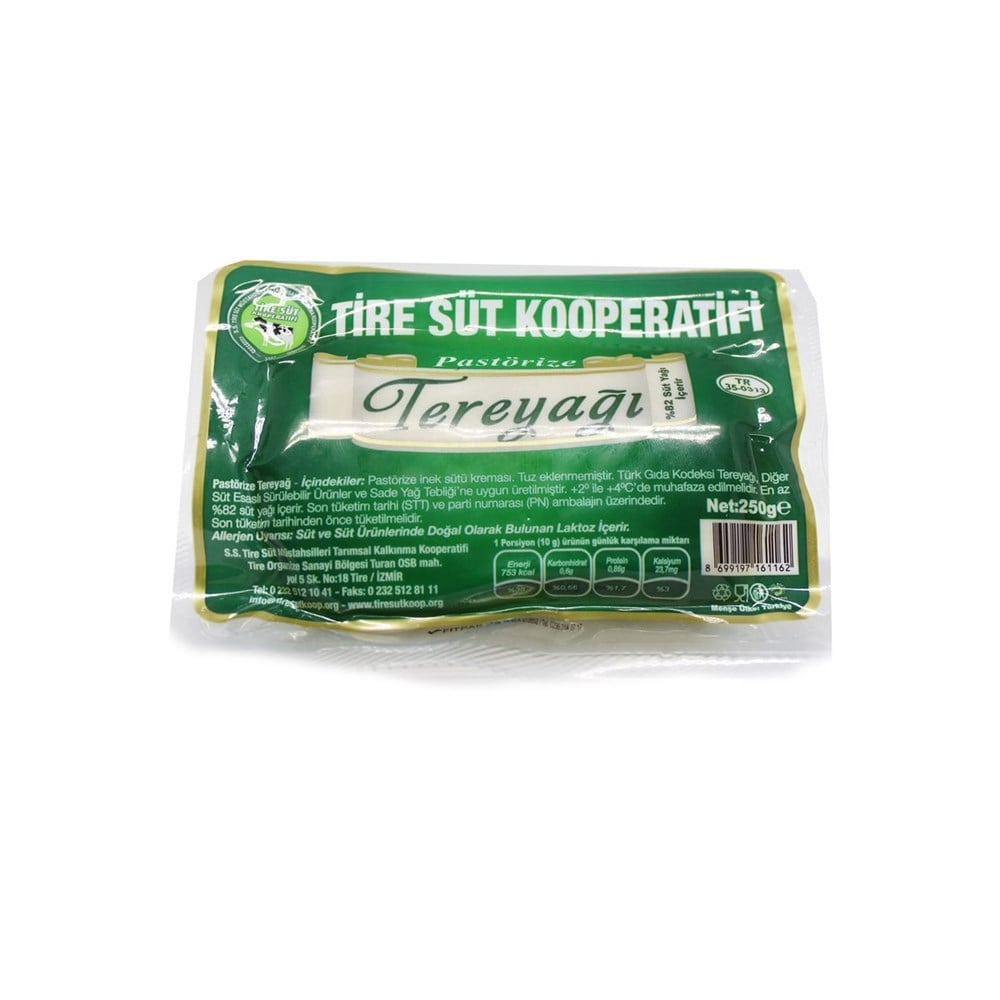 Tire Tereyağı 250 Gr
