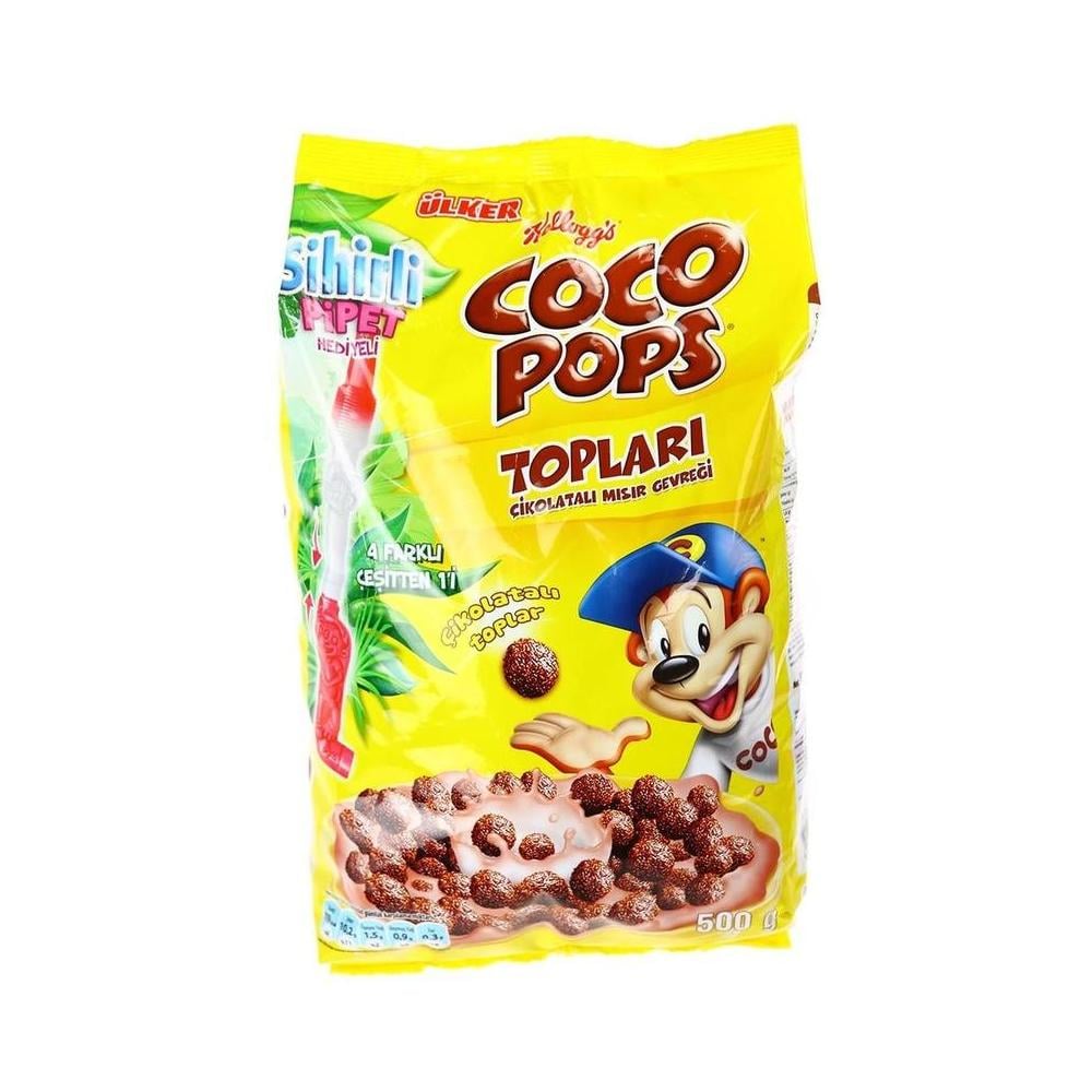 ULKER (2701-5) KELL.COCO POPS TOPLARI 450 GR