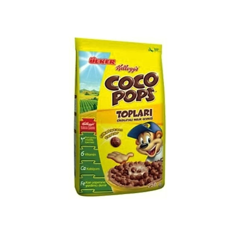 ULKER (2701-6) KELLOGGS COCO POPS TOPLARI 250 GR