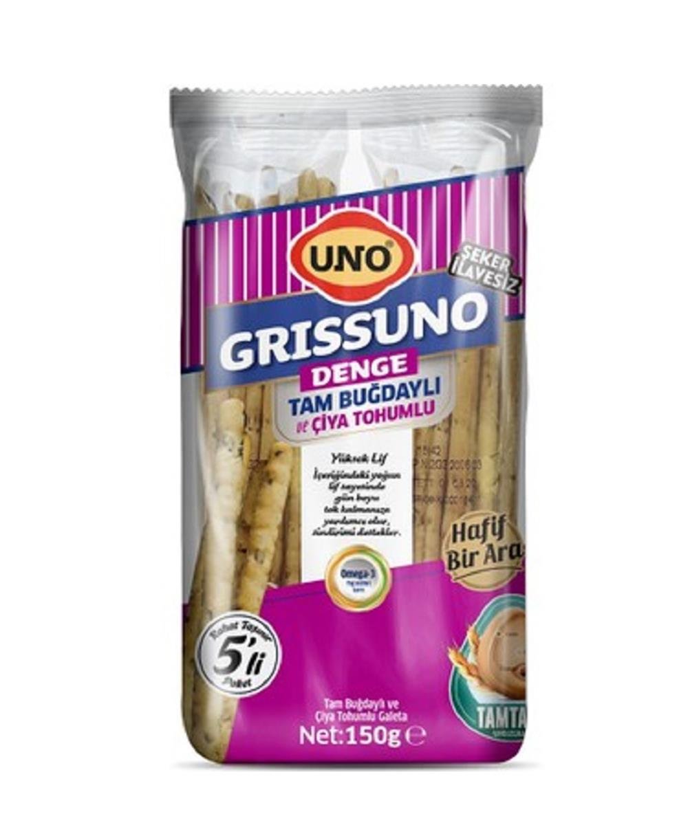 UNO (2922) DENGE TAM BUGDAYLI&CIYA GRISINI 150 GR