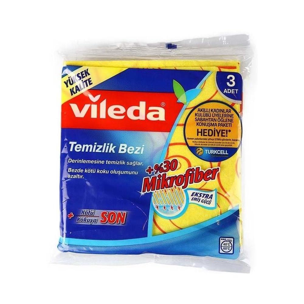 Vileda Temizlik Bezi 3'lü