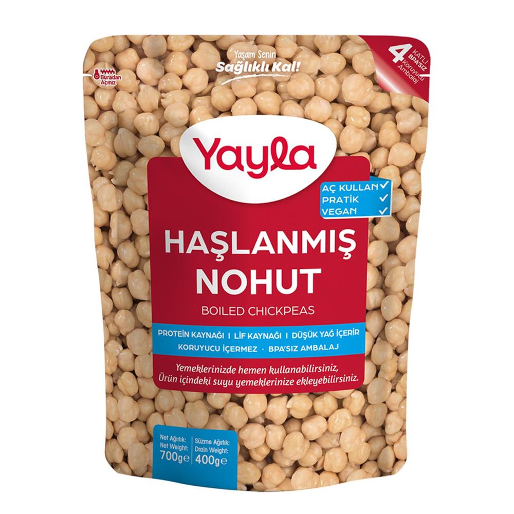 YAYLA HASLANMIS NOHUT 700 GR