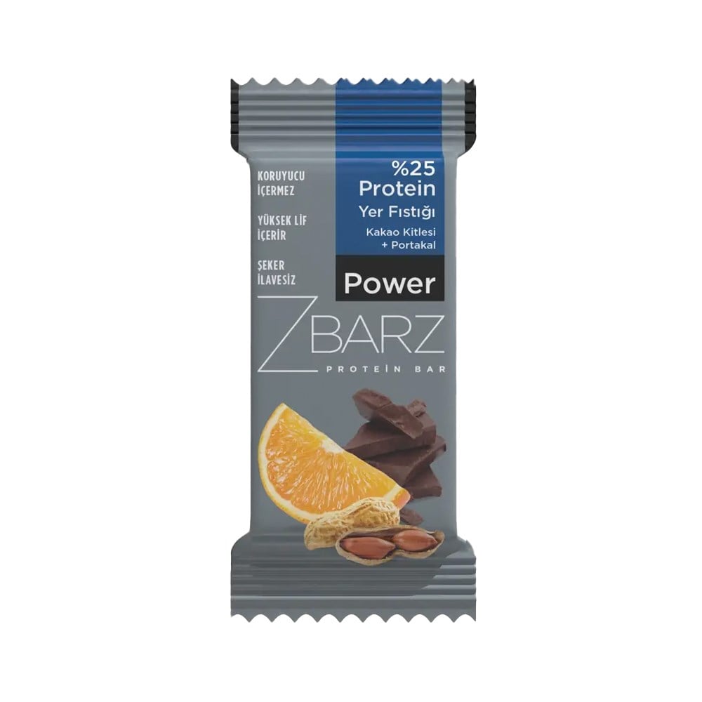 ZBARZ PROTEIN BAR POWER KAKAO & PORTAKALLI 35 GR