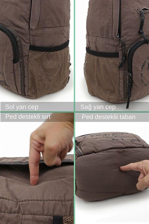 7094 NORTH DAKATO BAG BRAND SIRT ÇANTASI 009 KAHVE