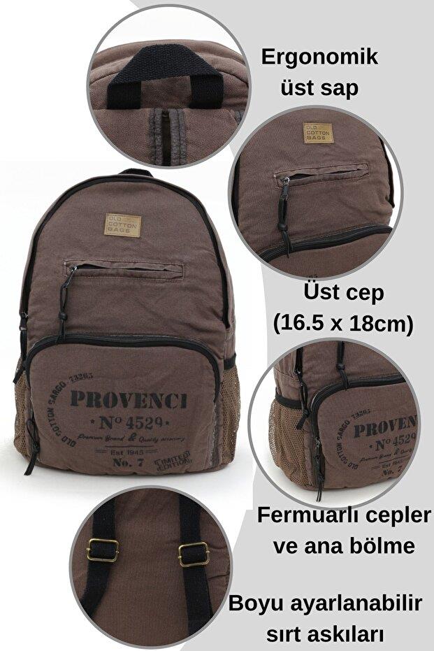 7094 NORTH DAKATO BAG BRAND SIRT ÇANTASI 009 KAHVE