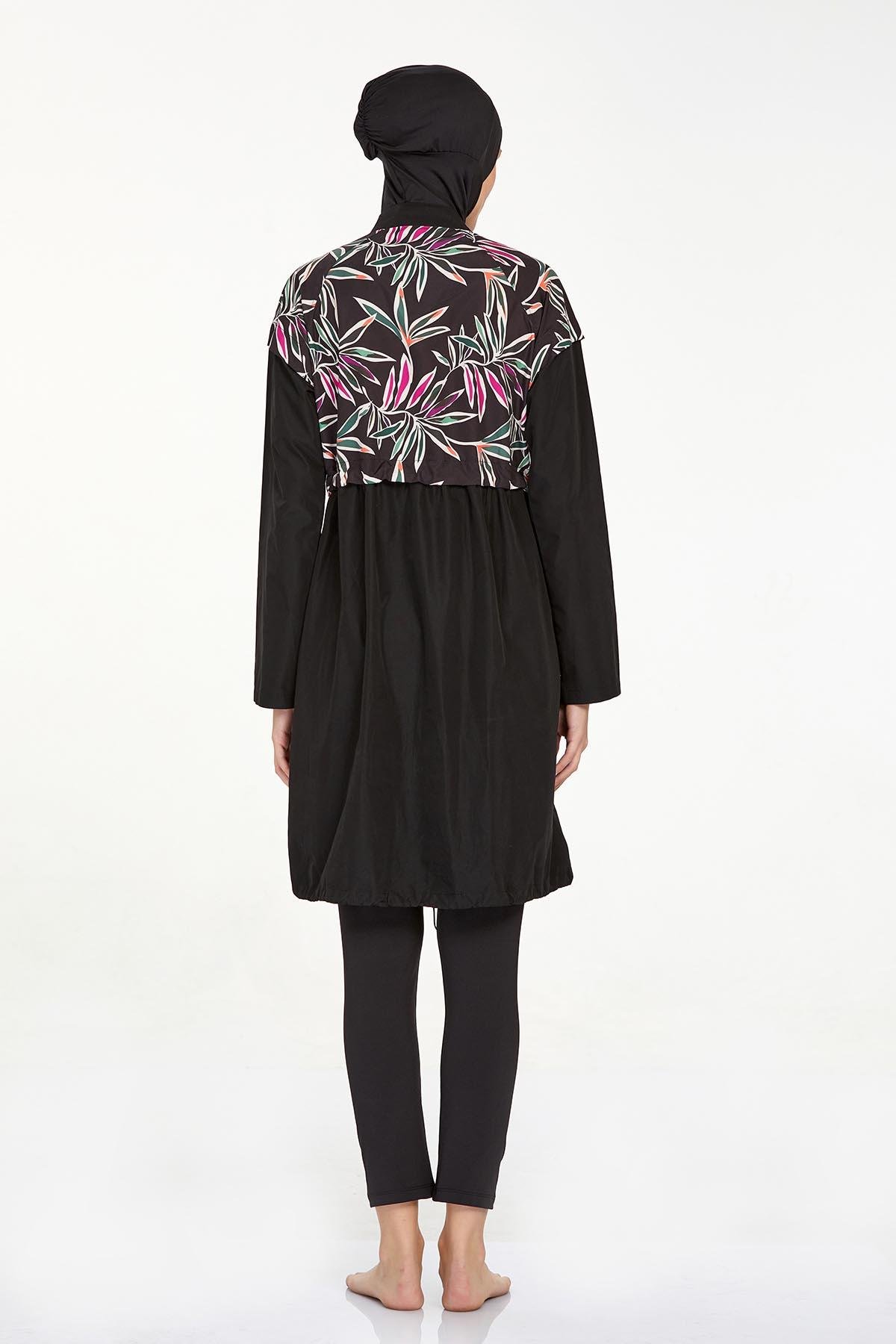 Adasea 1402 Kadın Uzun Kollu Tam Kapalı Tesettür Mayo