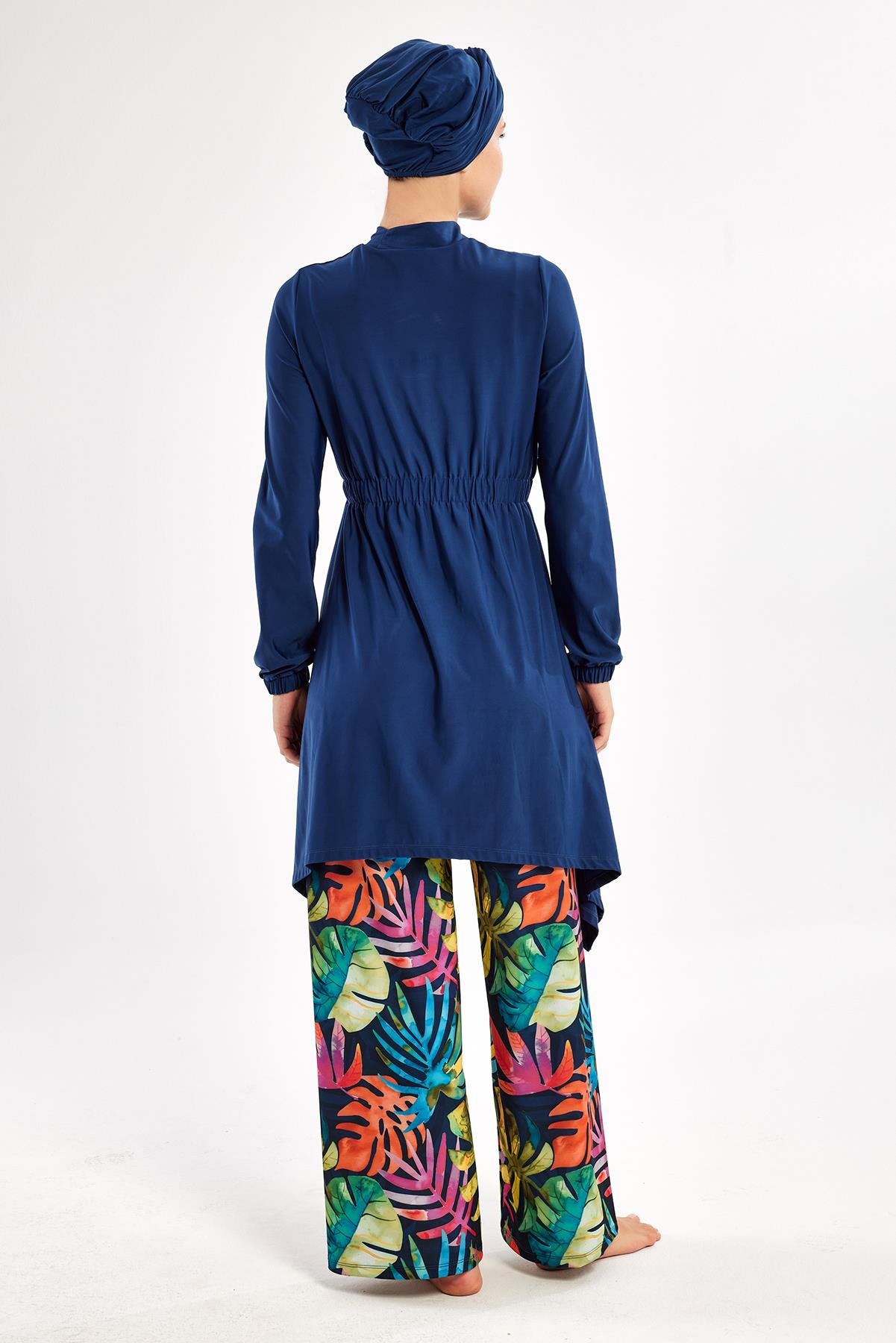 Adasea 251119 Kadın Bloom Uzun Kollu Tesettür Mayo