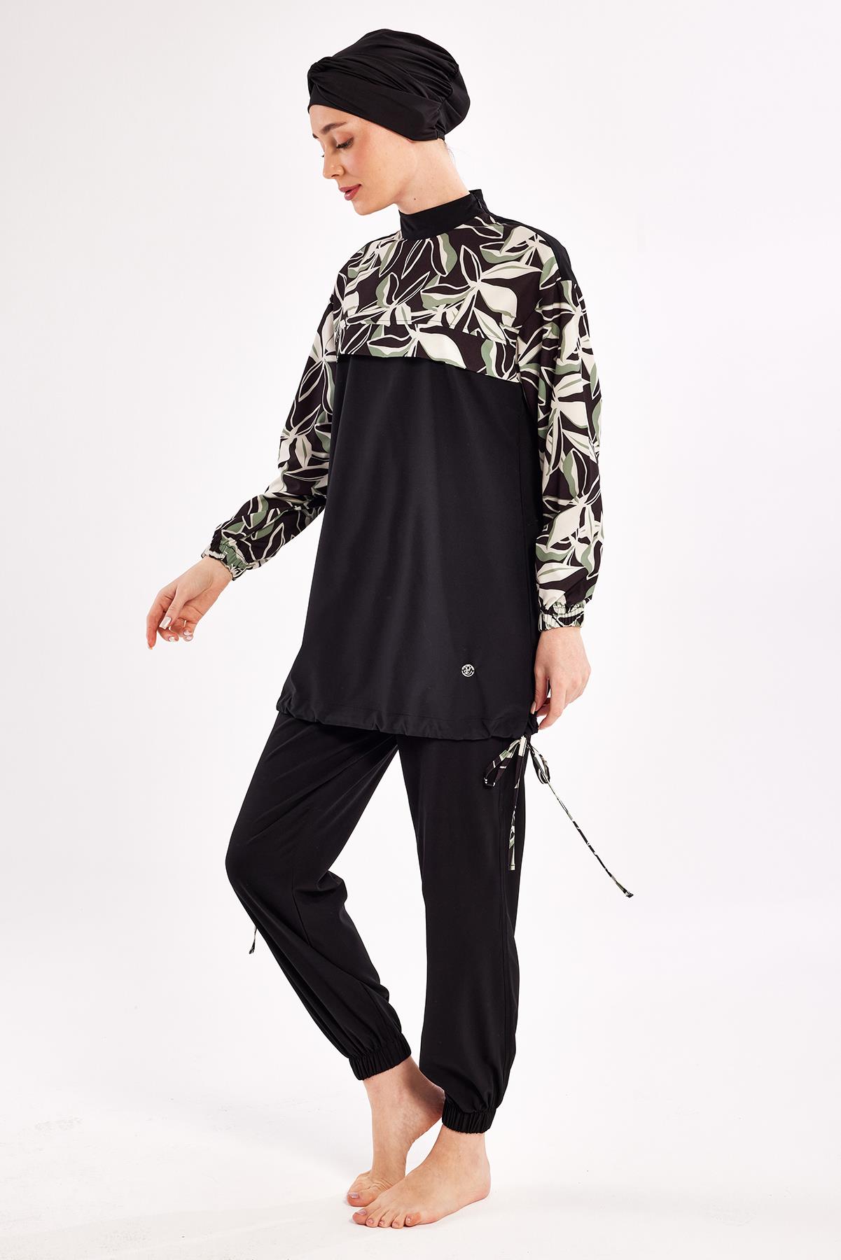 Adasea 251206 Kadın Shırı Uzun Kollu Tesettür Mayo