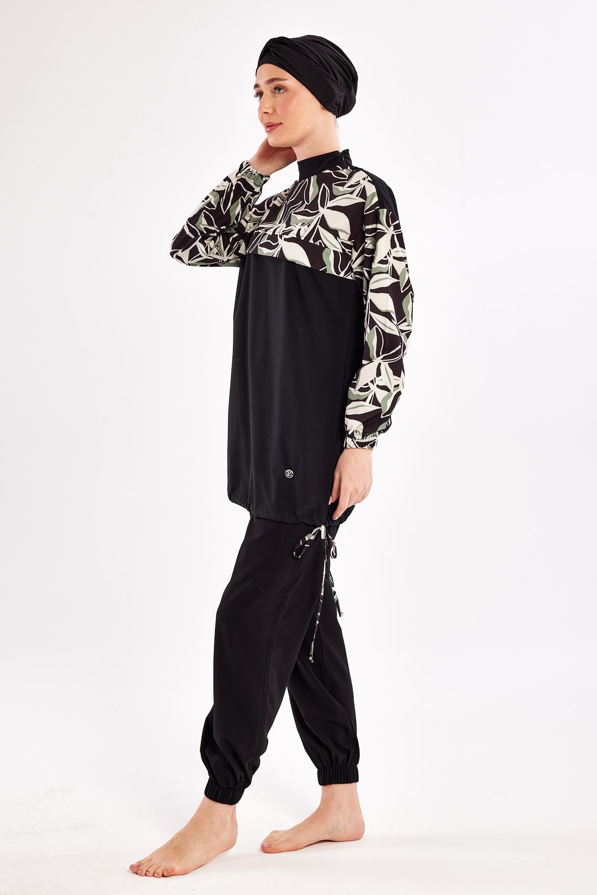 Adasea 251206 Kadın Shırı Uzun Kollu Tesettür Mayo