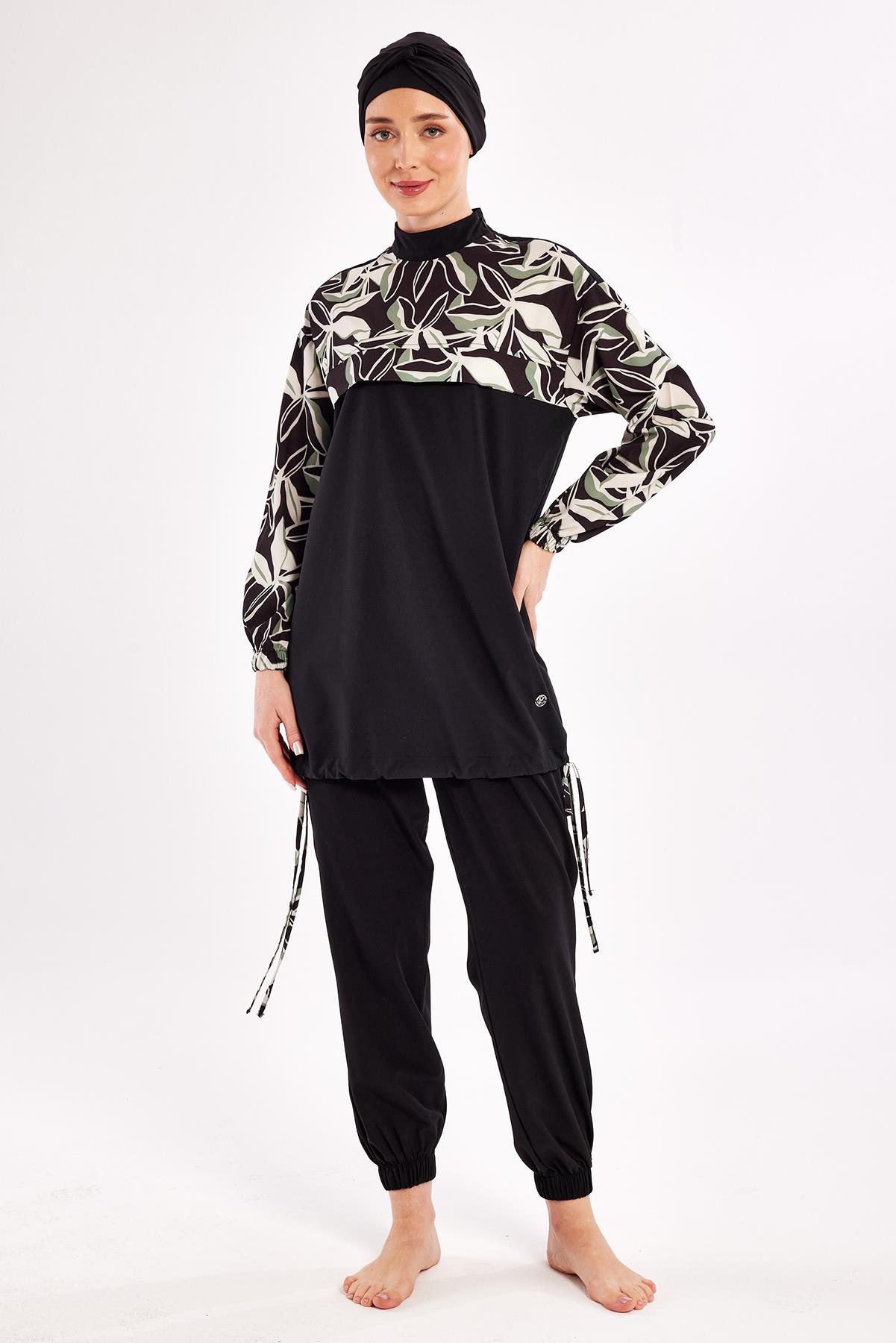 Adasea 251206 Kadın Shırı Uzun Kollu Tesettür Mayo