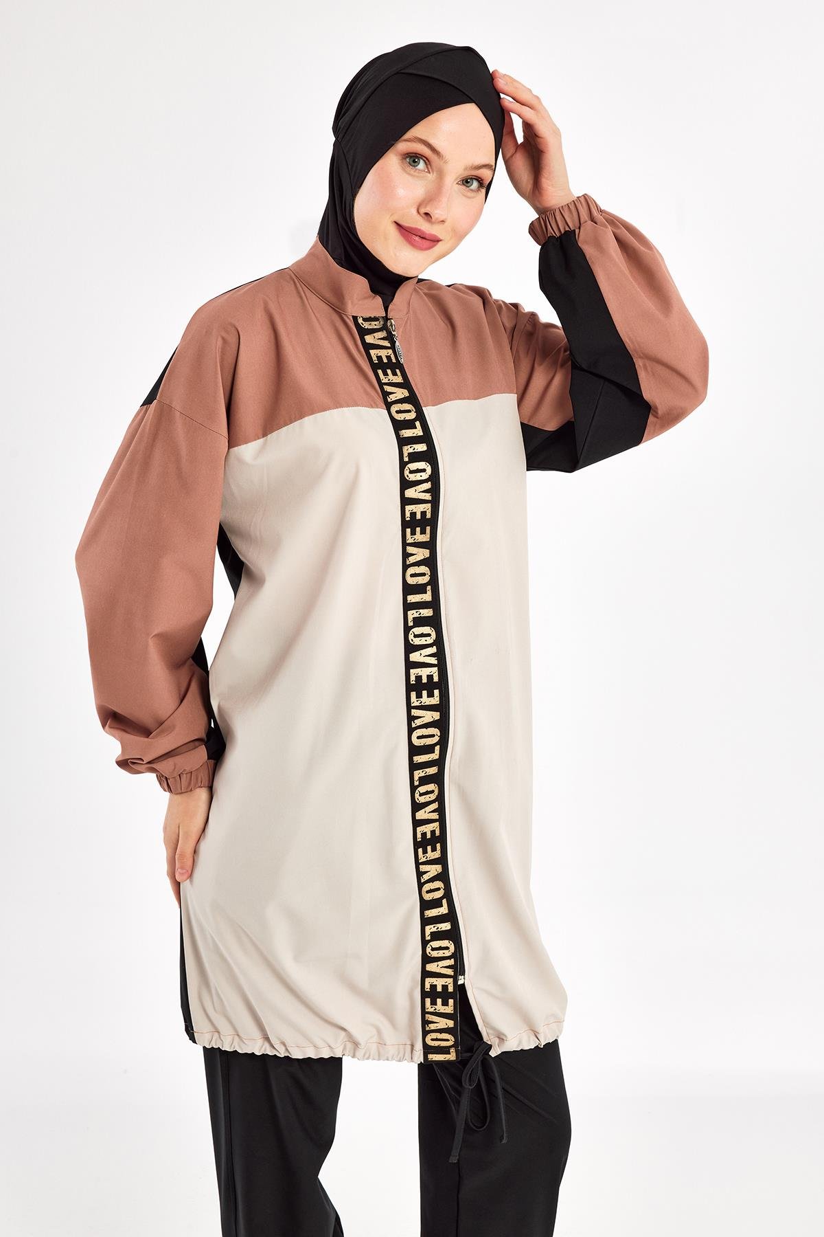 Adasea 251211 (48) Kadın Pera Uzun Kollu Tesettür Mayo