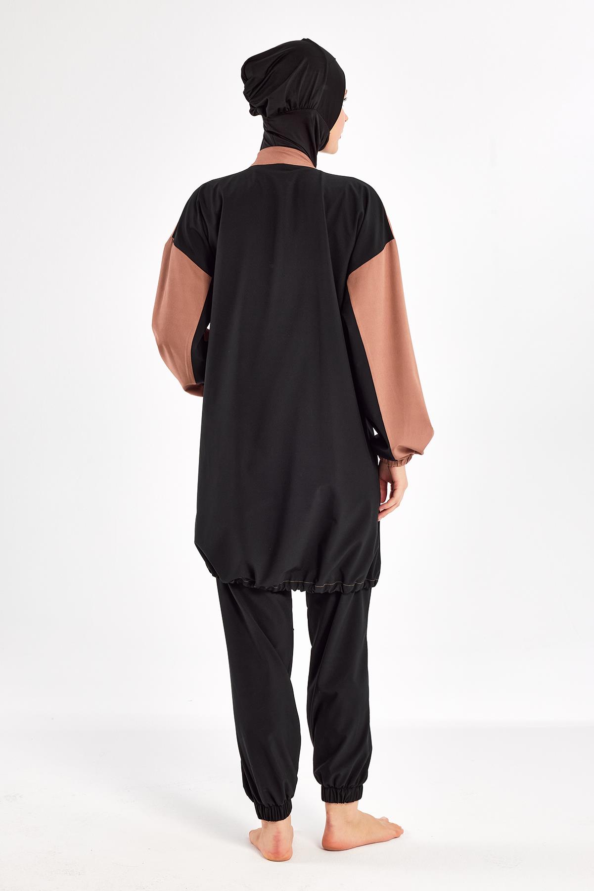 Adasea 251211 (48) Kadın Pera Uzun Kollu Tesettür Mayo