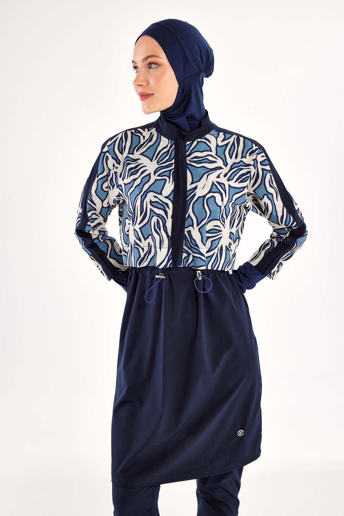 Adasea 251213 Kadın Feyra Uzun Kollu Tesettür Mayo