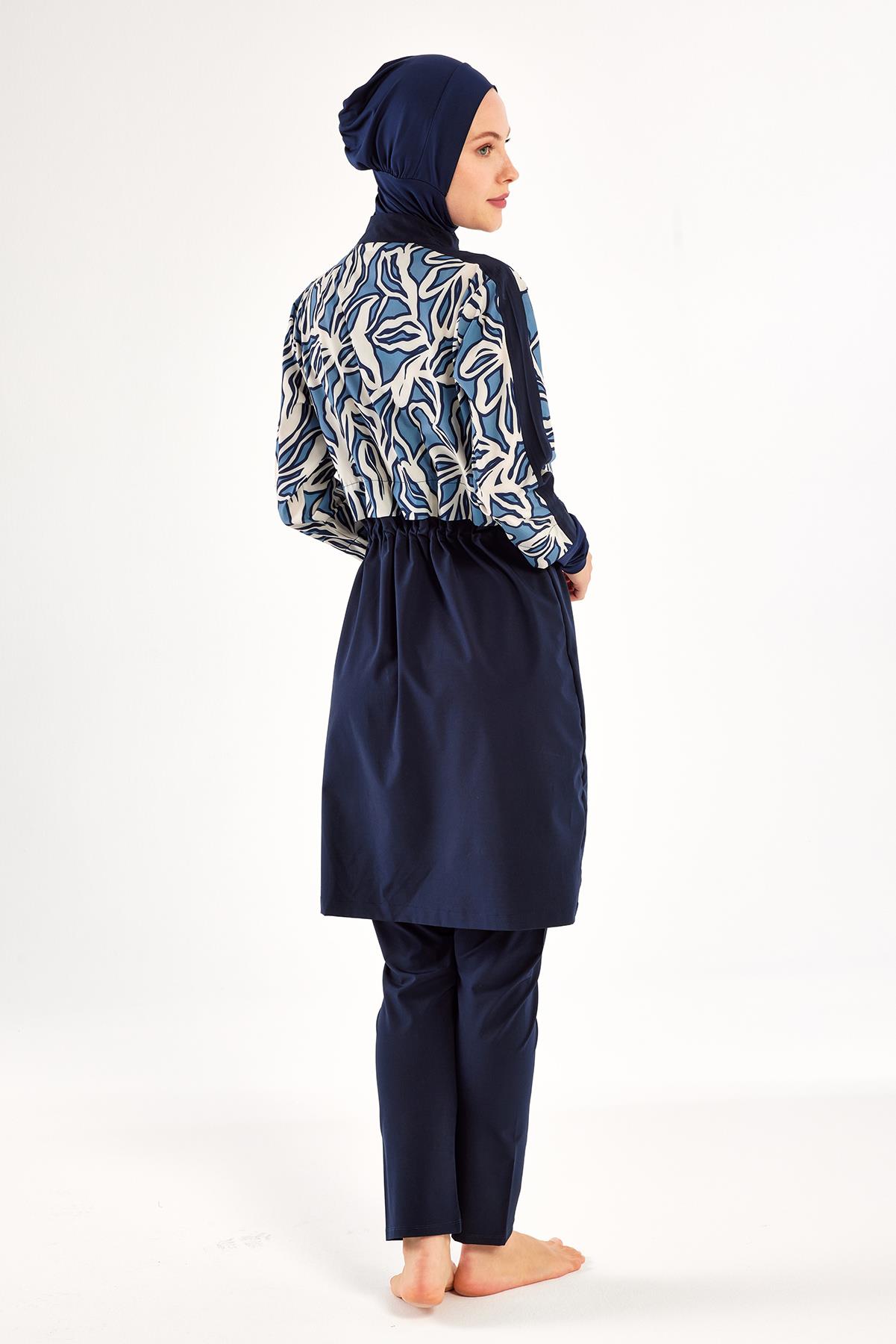 Adasea 251213 Kadın Feyra Uzun Kollu Tesettür Mayo