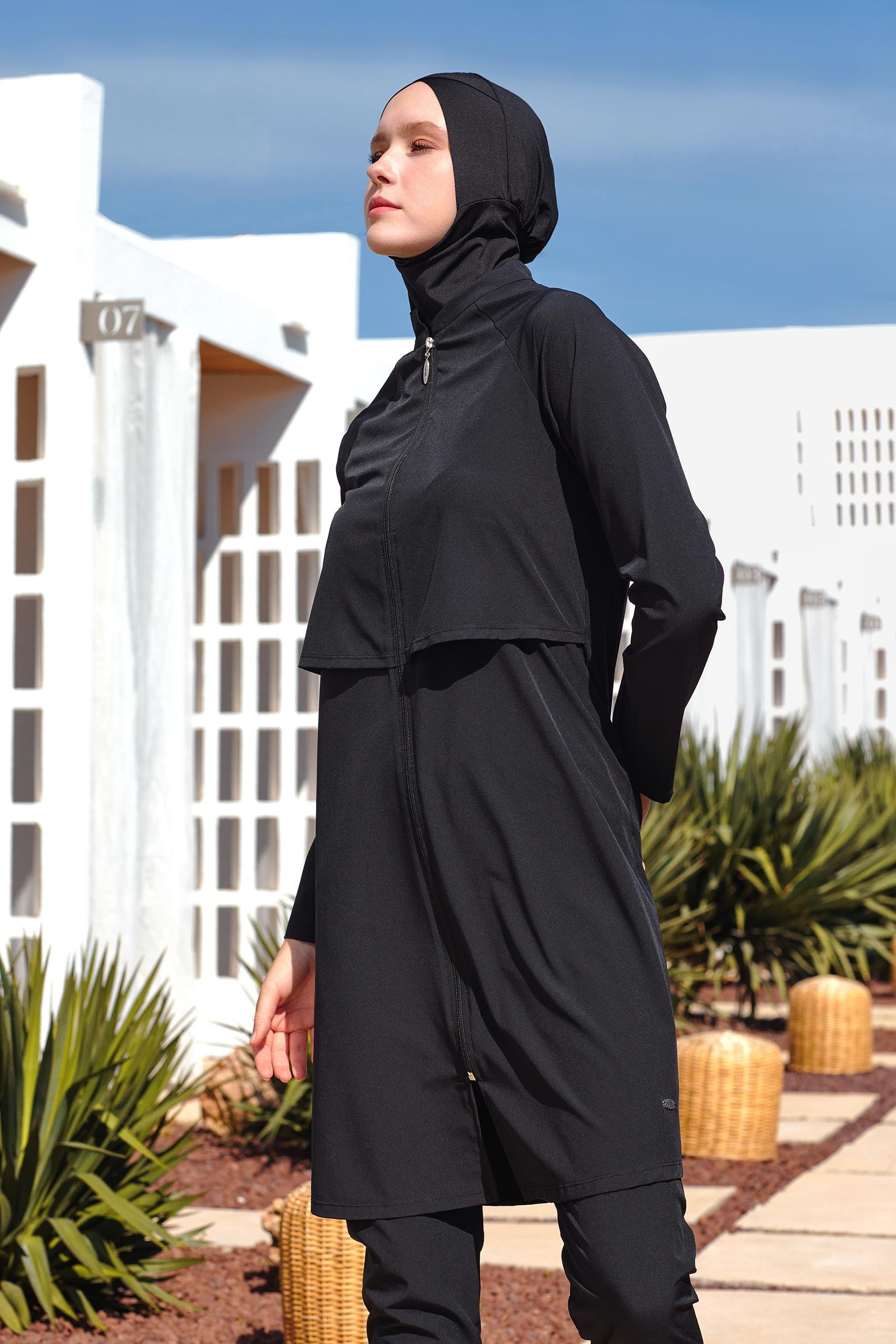 Adasea 251220 (4583) Kadın Joselyn Uzun Kollu Tam Kapalı Tesettür Mayo