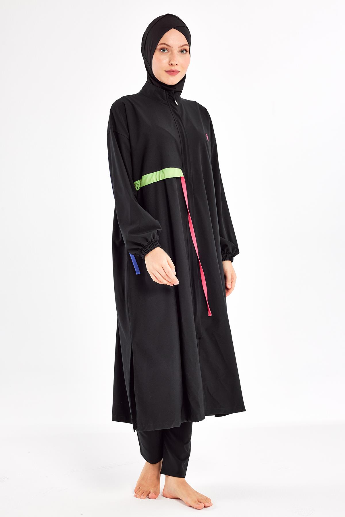 Adasea 251228 (43) Kadın Elzada Uzun Kollu Tesettür Mayo