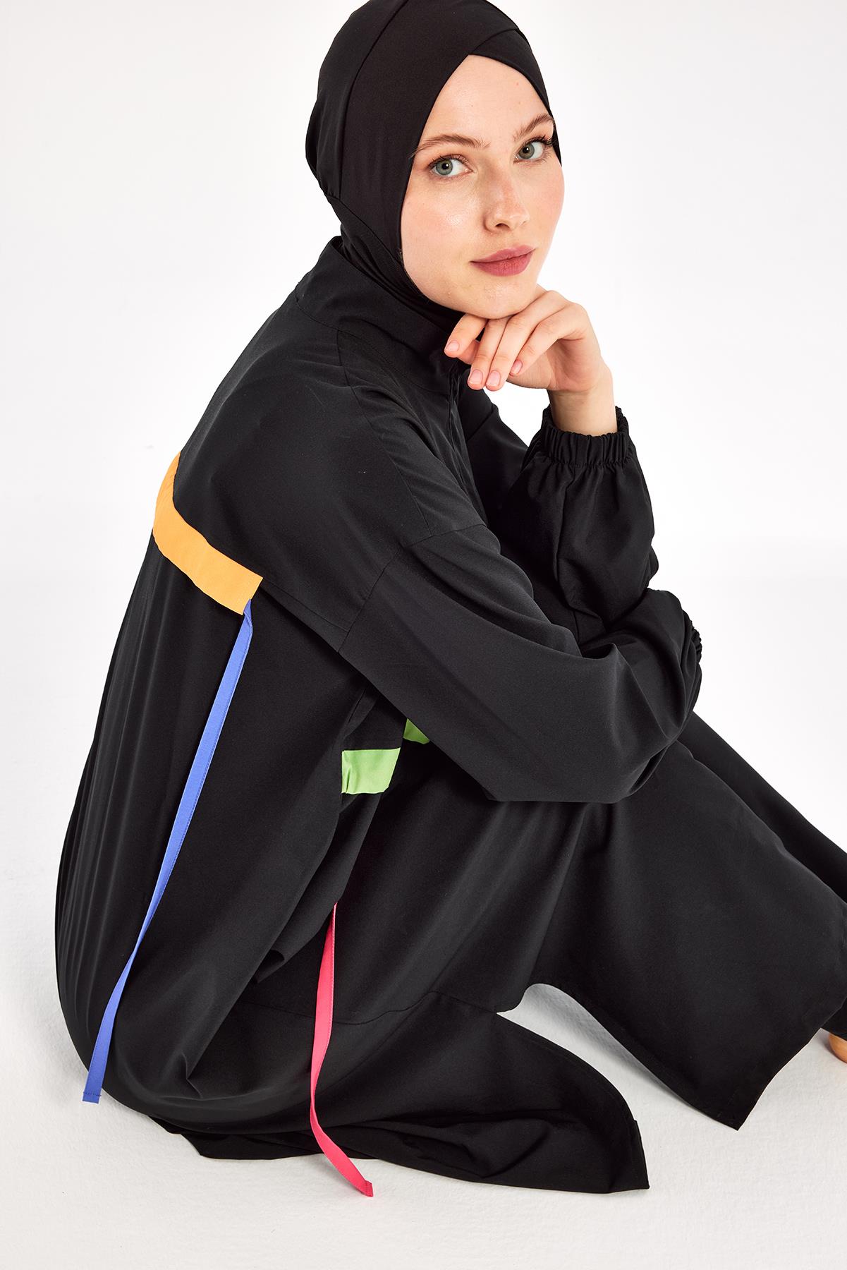 Adasea 251228 (43) Kadın Elzada Uzun Kollu Tesettür Mayo