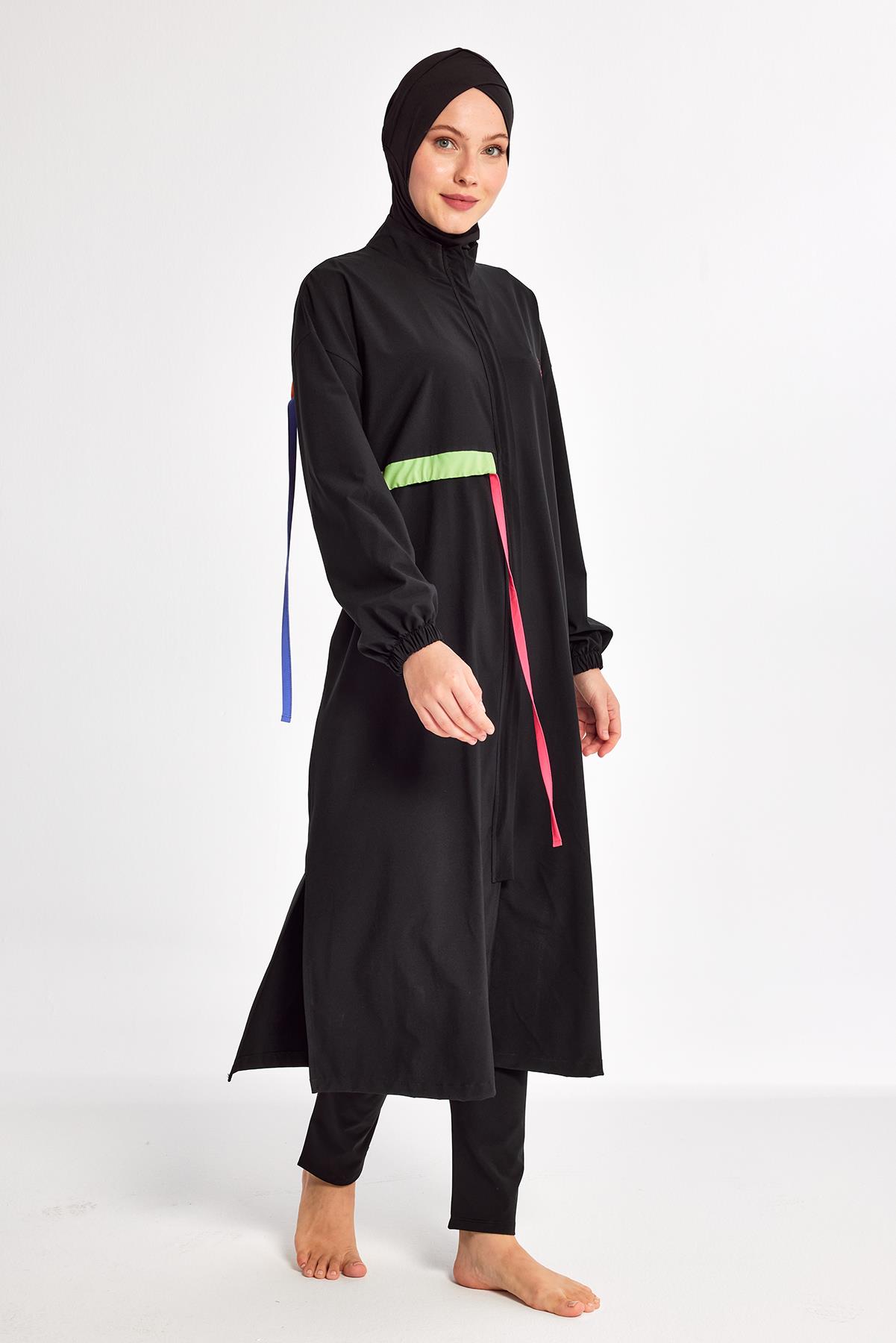 Adasea 251228 (43) Kadın Elzada Uzun Kollu Tesettür Mayo