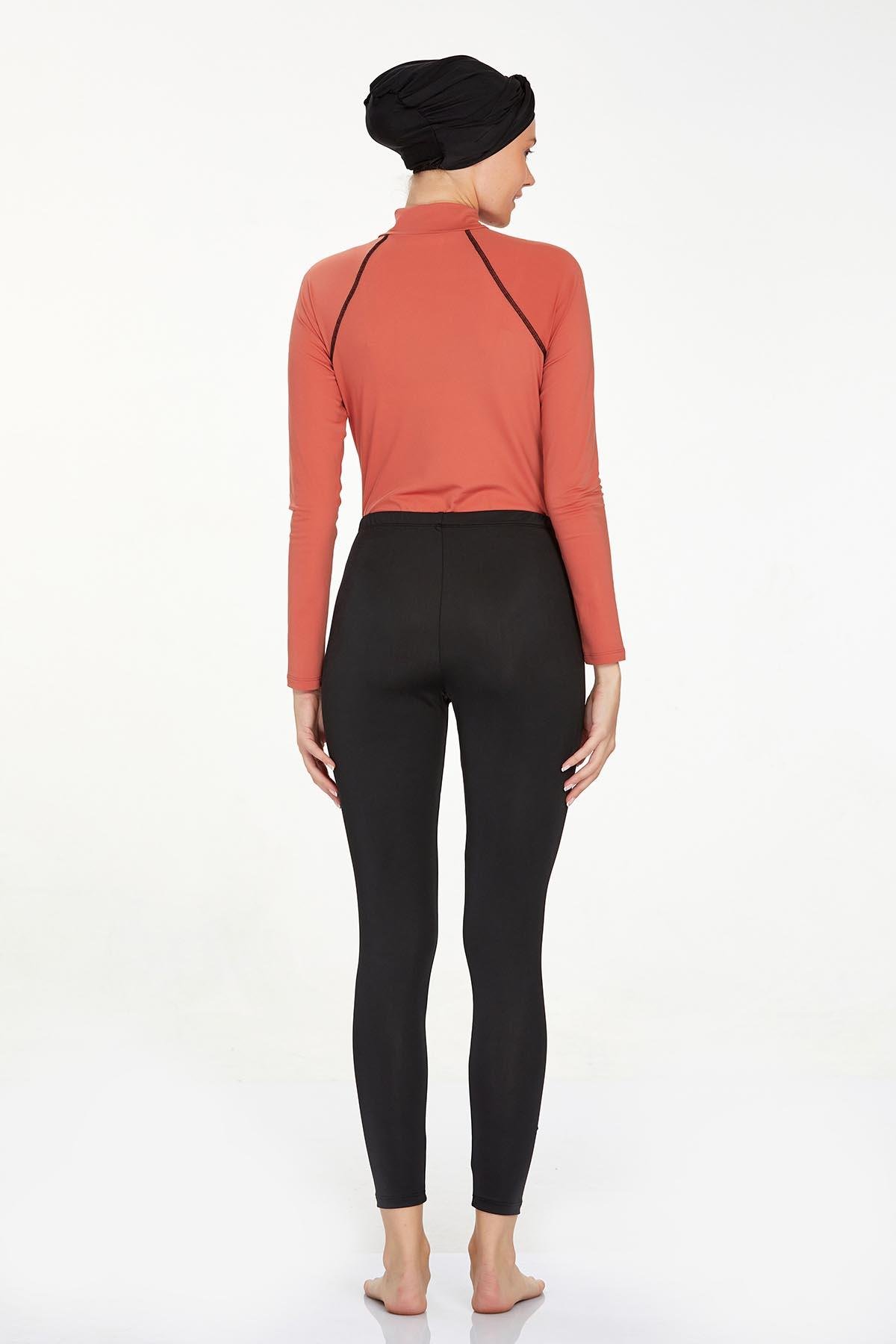 Adasea 4460 Kadın Uzun Kollu Likralı Tam Kapalı Tesettür Mayo