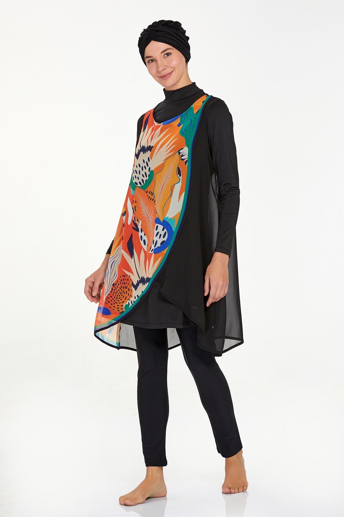 Adasea 4562 Kadın Tam Kapalı Tesettür Mayo