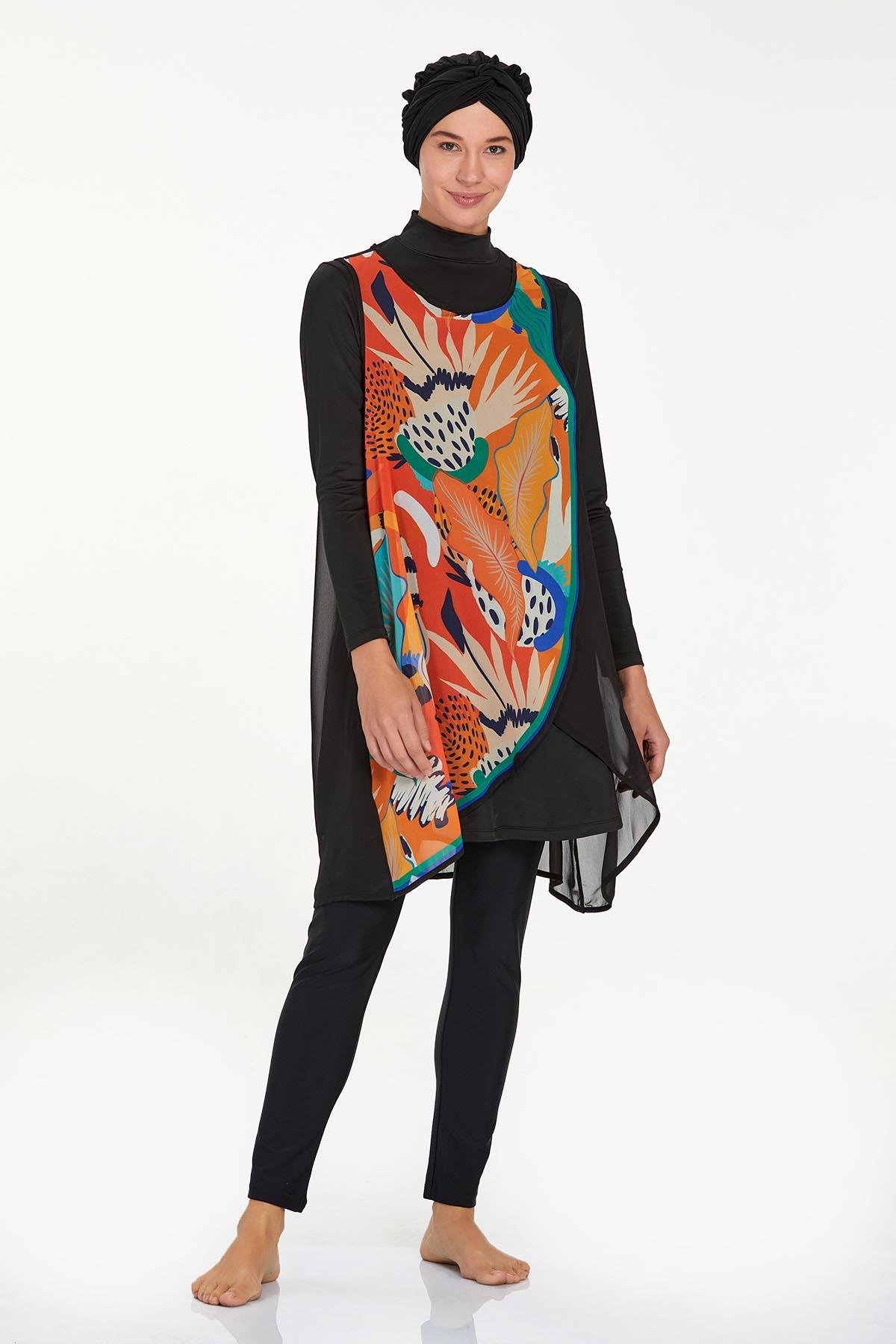 Adasea 4562 Kadın Tam Kapalı Tesettür Mayo