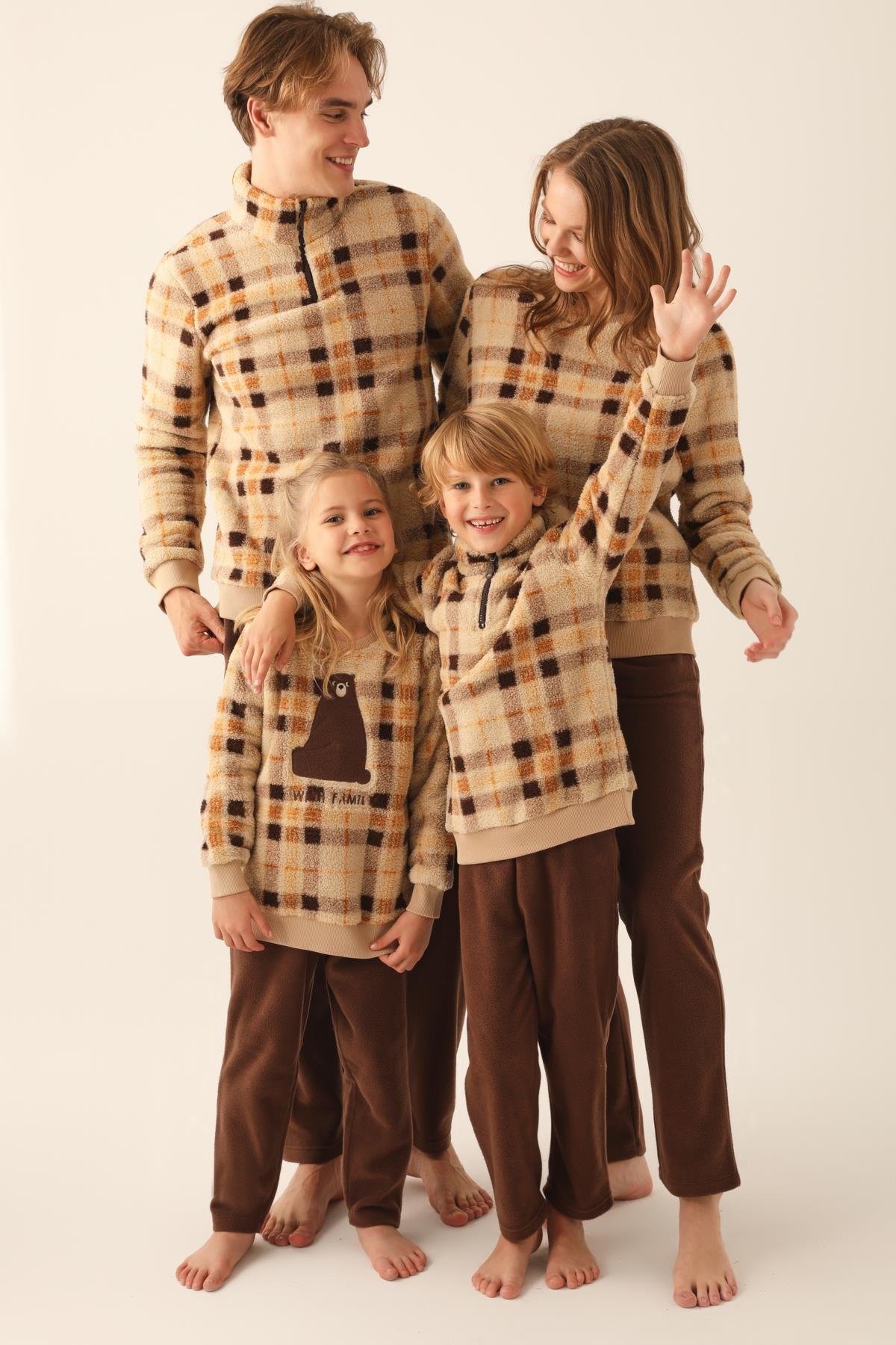 Arnetta 2604-2 Kız Çocuk Polar Pijama Takımı