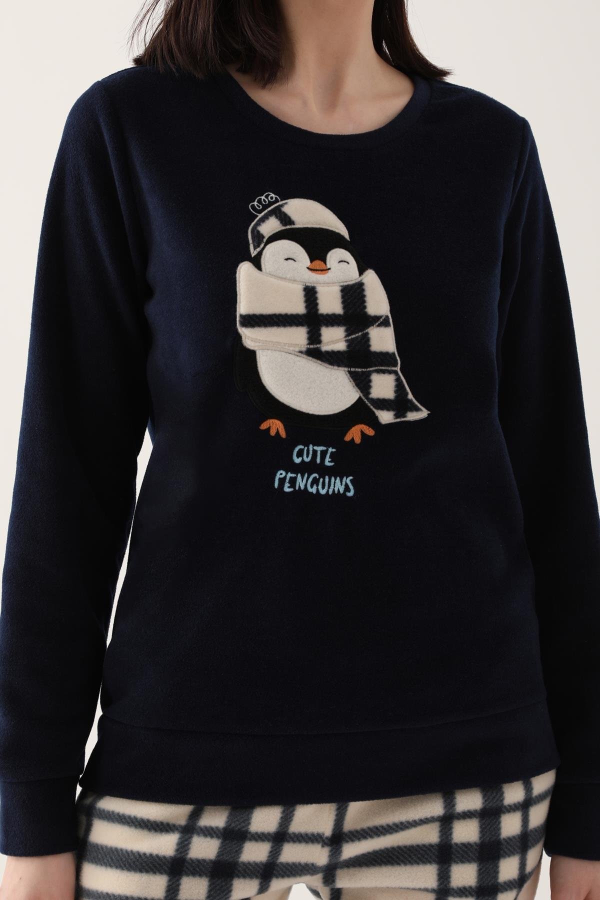 Arnetta 2662-2 Kız Çocuk Polar Pijama Takımı