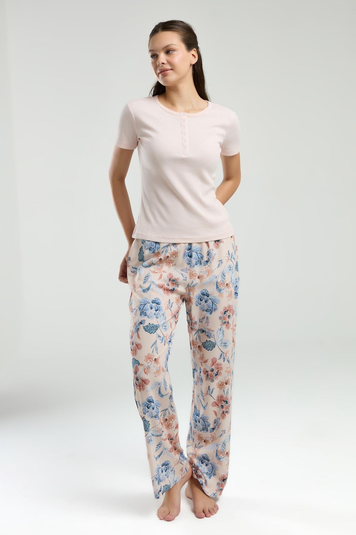 Arnetta AR3200-S Kadın Kısa Kollu Pijama Takım