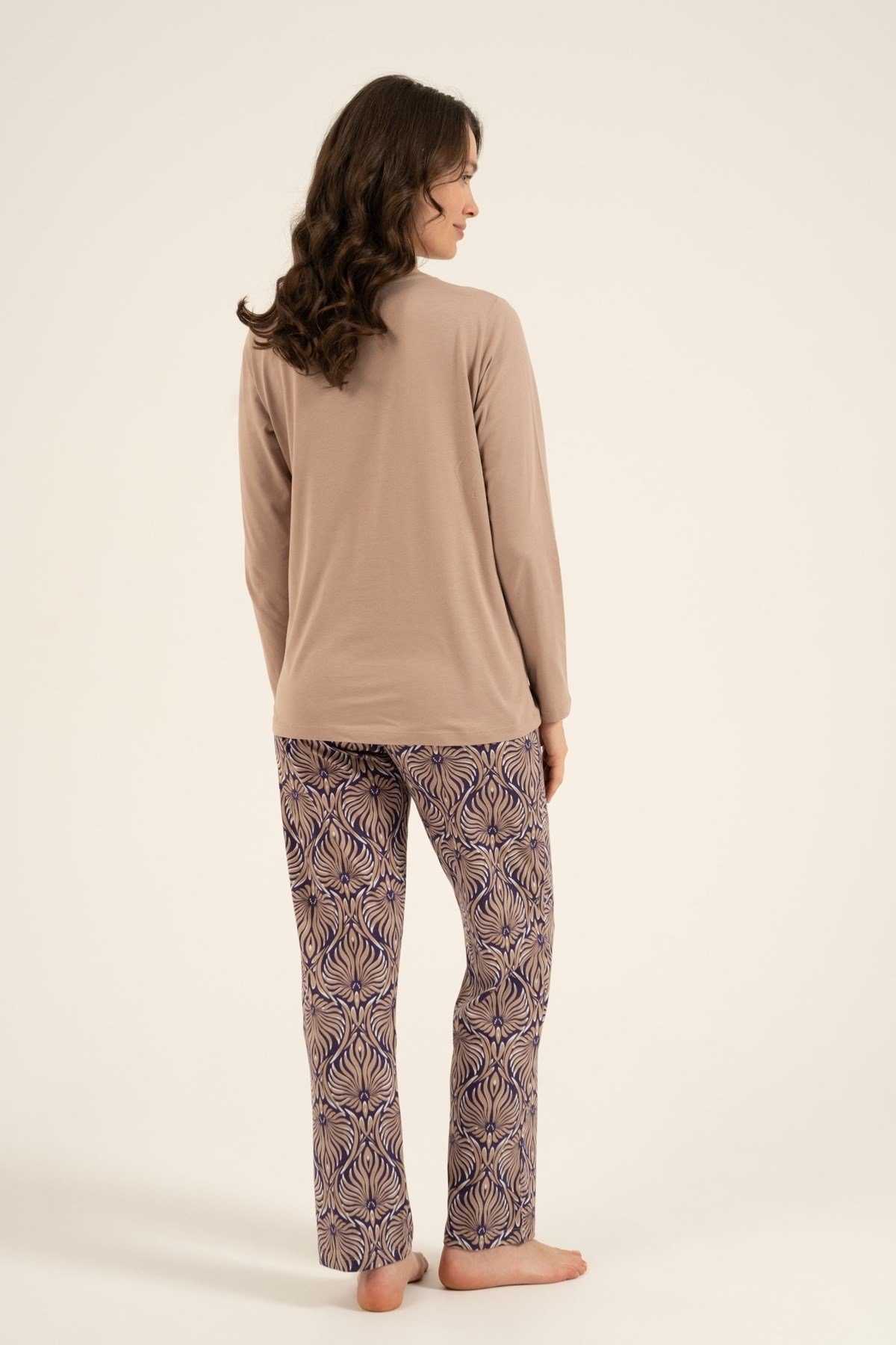 Arnetta AR3769-X Kadın Patlı Uzun Kol B.B.Pijama Takımı