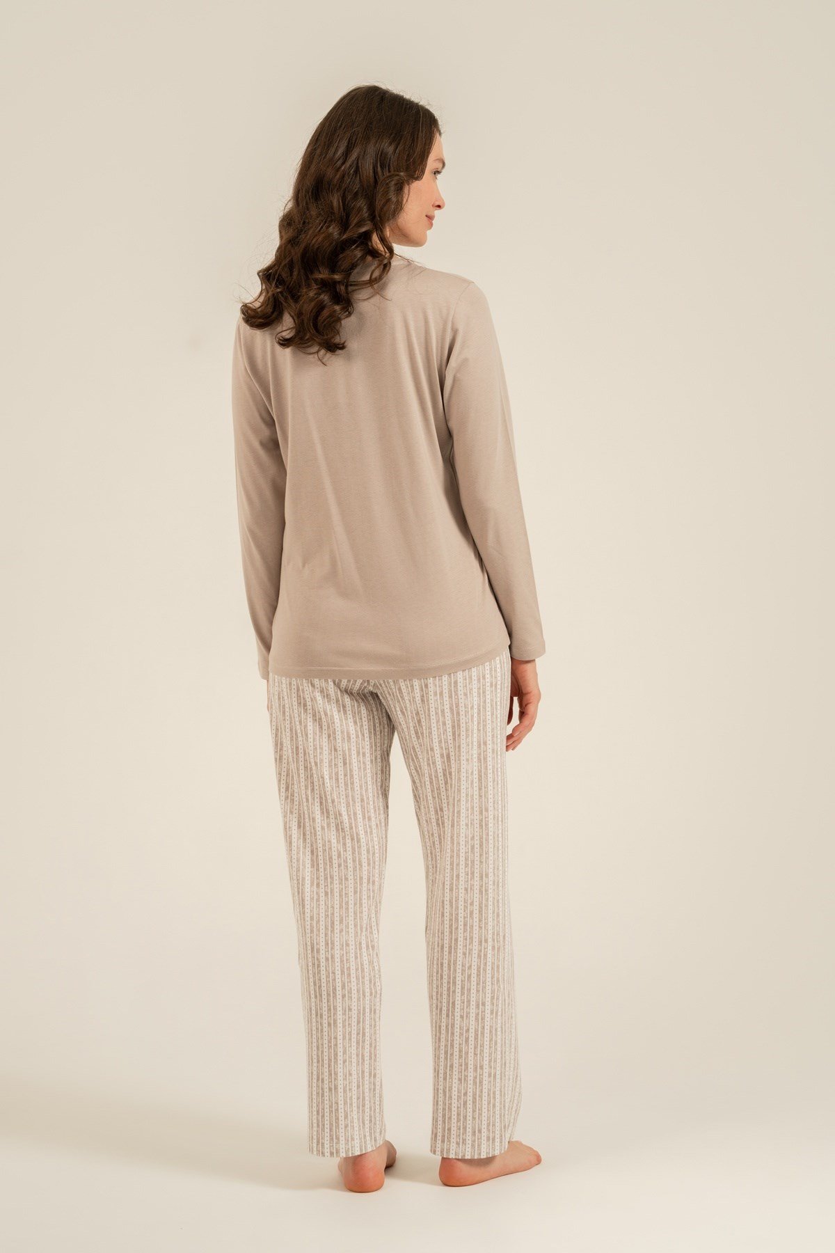 Arnetta AR3779-X Kadın Patlı Uzun Kol B.B.Pijama Takımı