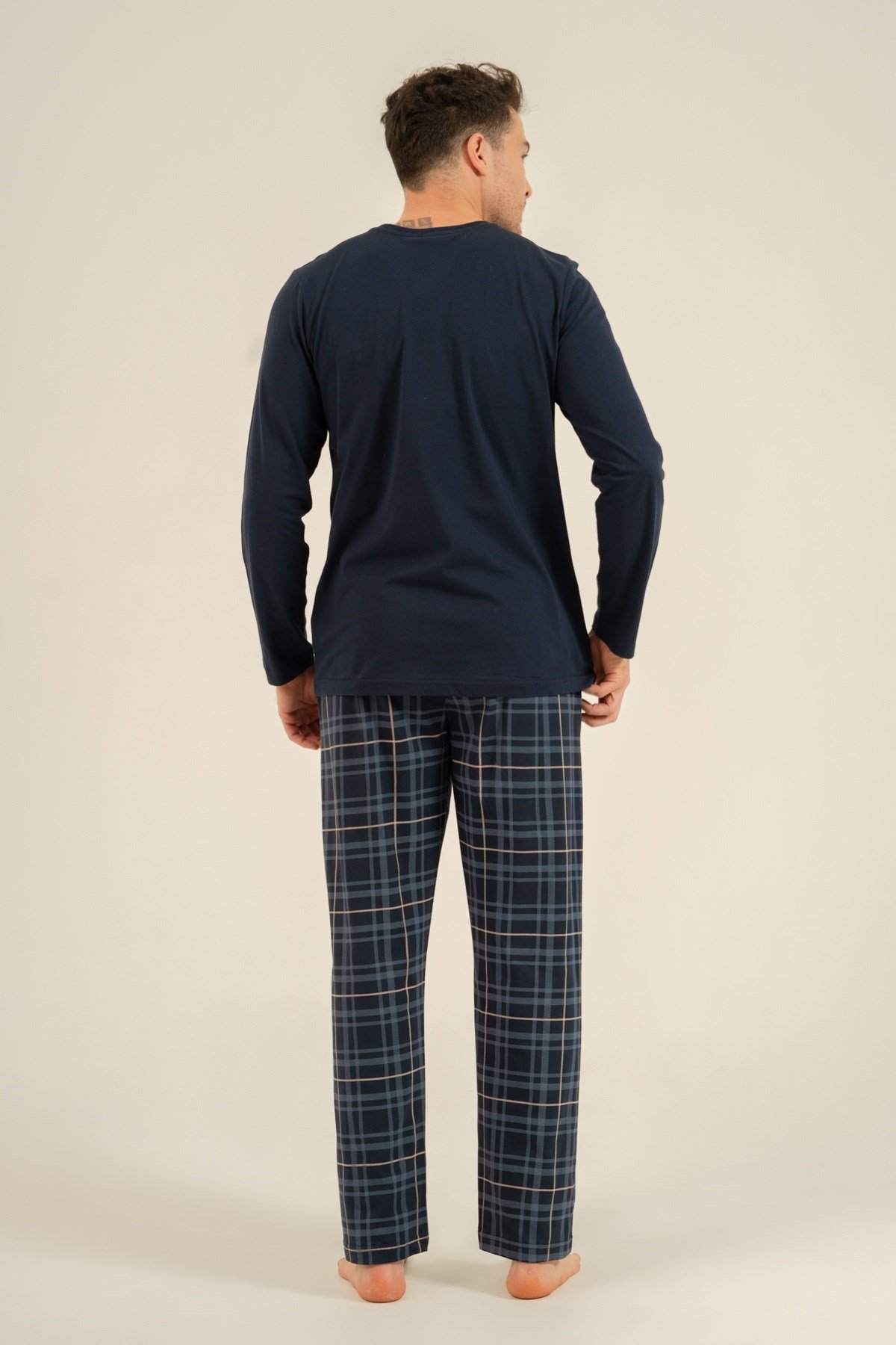 Arnetta AR3832-S Erkek Uzun Kol Pijama Takımı