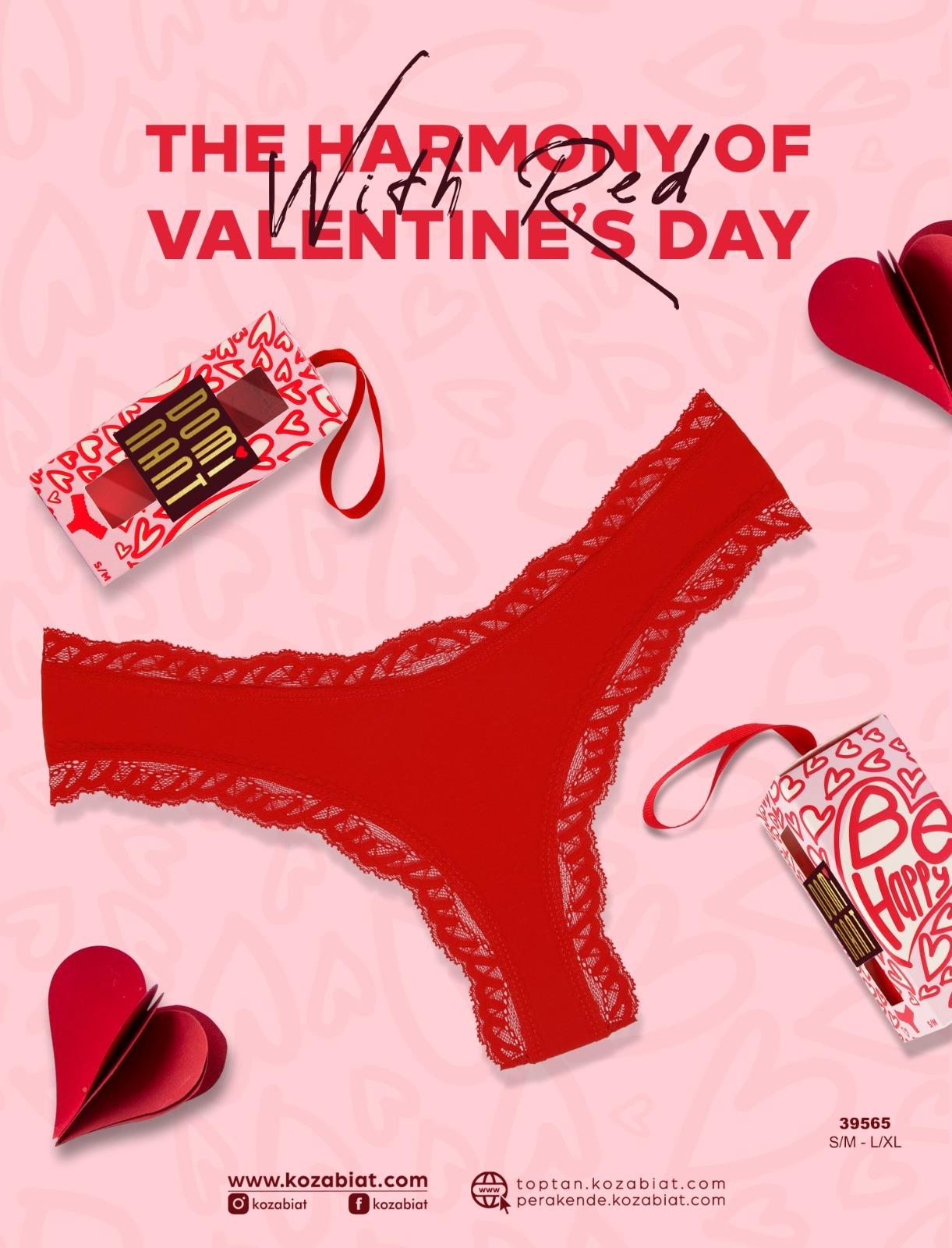 Dominant 39565 Kadın Brazilian Külot(Yılbaşı Özel Kutulu)