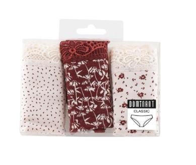 Dominant 39750-741 Kadın Desenli 3 lü Külot