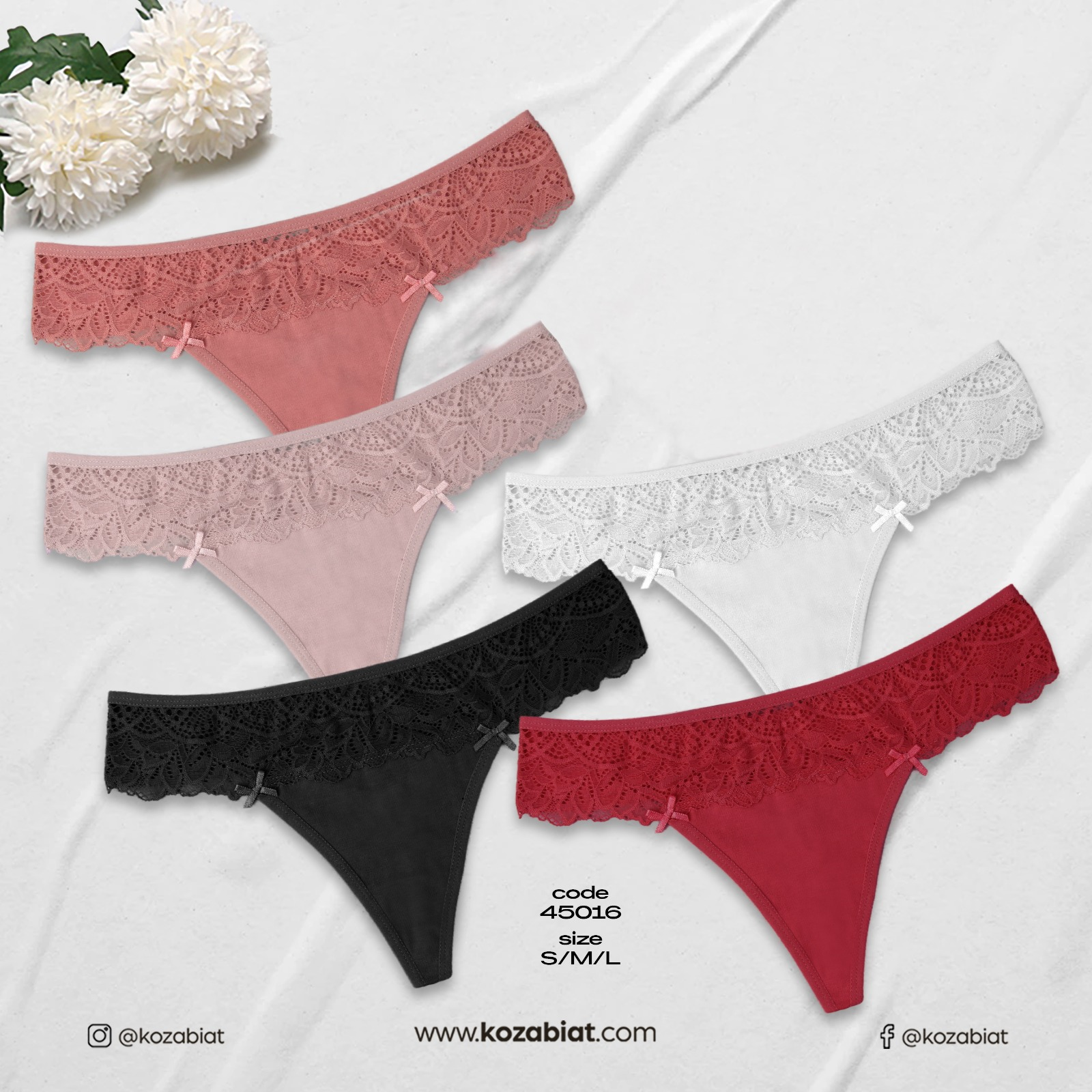 Dominant 45016 Kadın Klasik Tanga Külot
