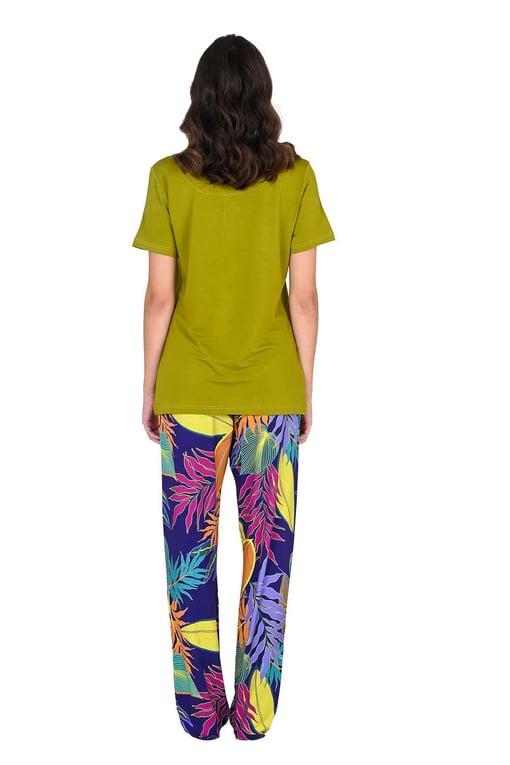Jiber 10212 Kadın Kısa Kol Pijama Takımı