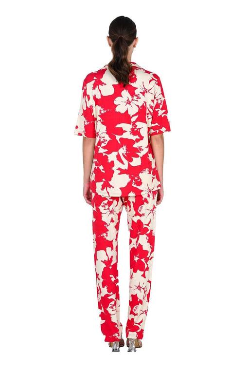 Jiber 10213 Kadın Kısa Kol Düğmeli Pijama Takımı