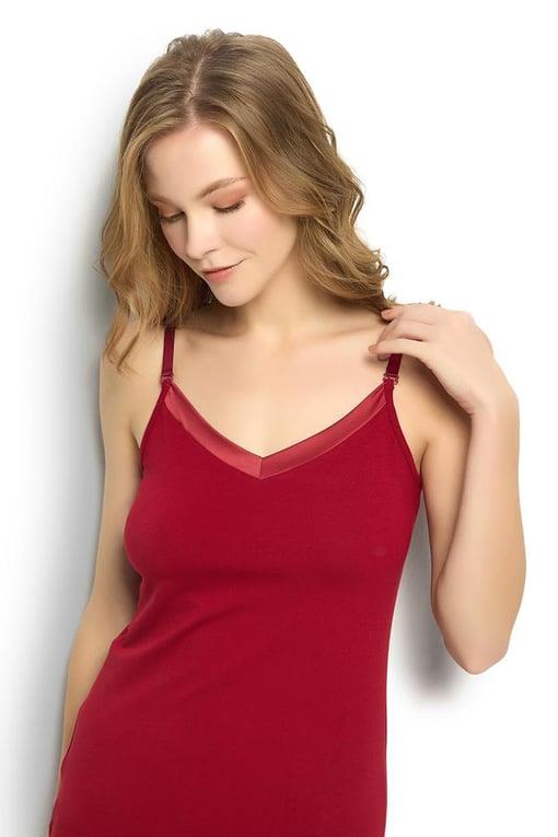 Jiber 625 Kadın Saten Yakalı Ayar Askılı Atlet