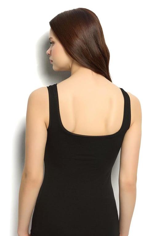 Jiber 627 Kadın Tül Detaylı Askılı Atlet