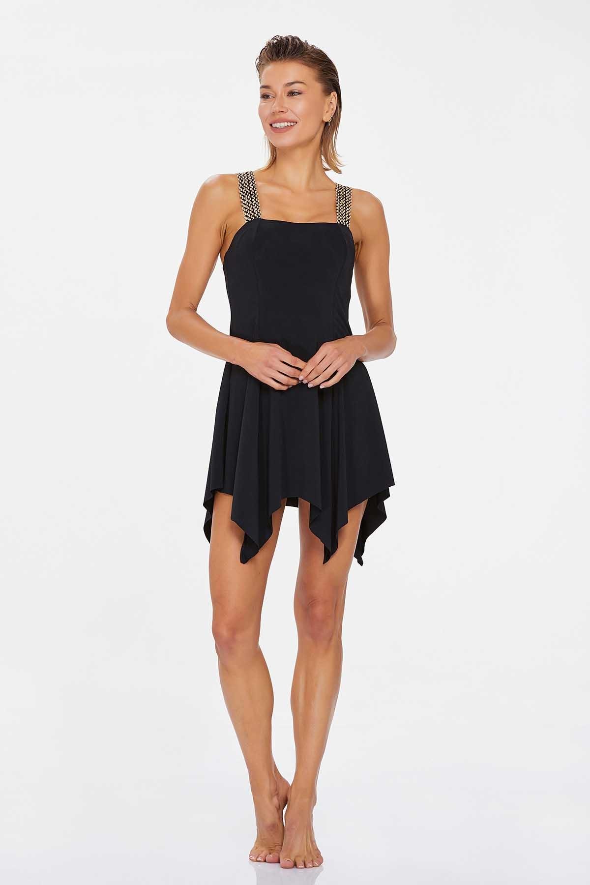 Lapieno 3847 Kadın Elbise Mayo