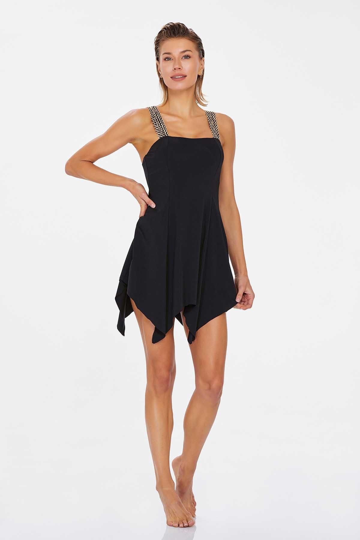 Lapieno 3847 Kadın Elbise Mayo