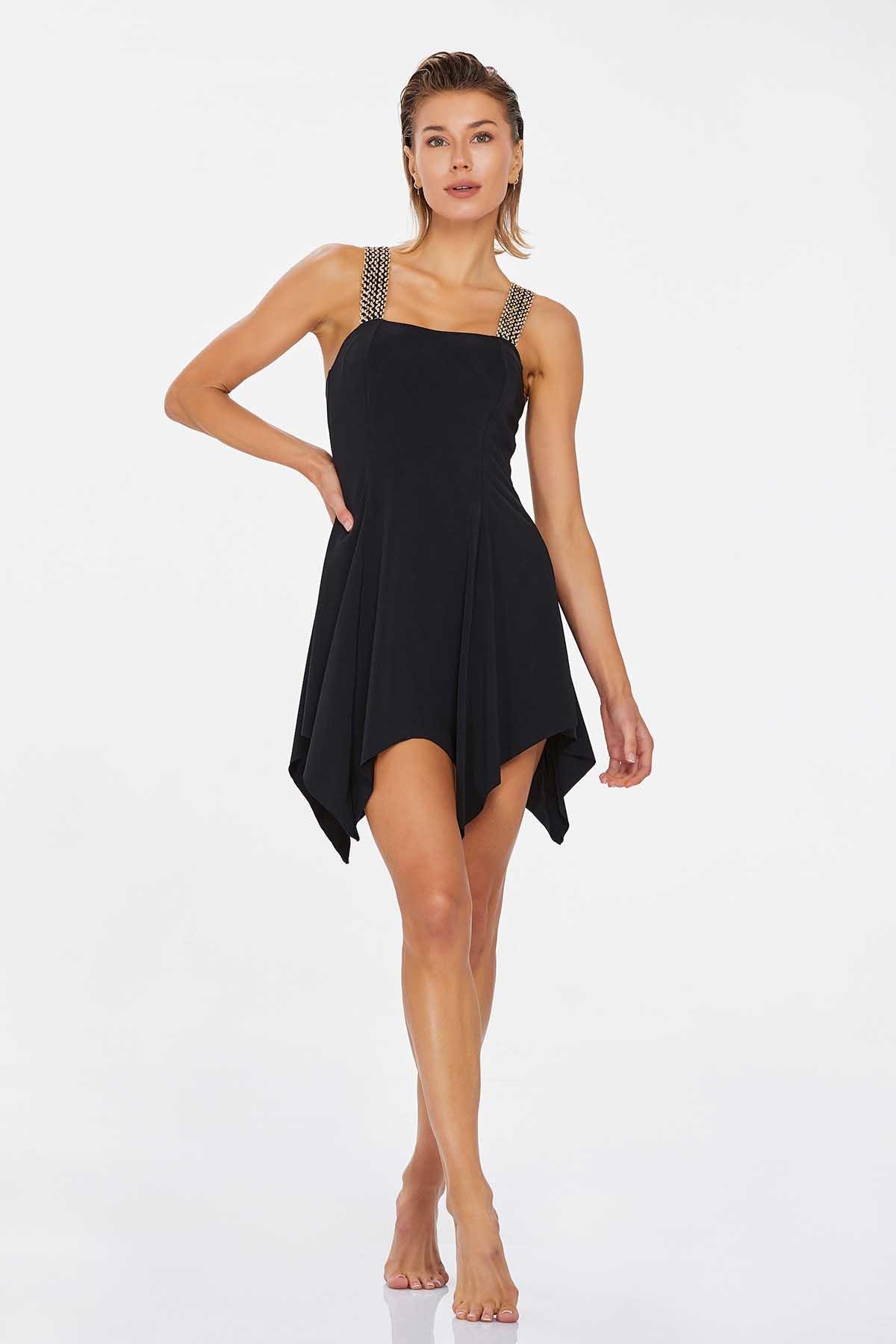 Lapieno 3847 Kadın Elbise Mayo