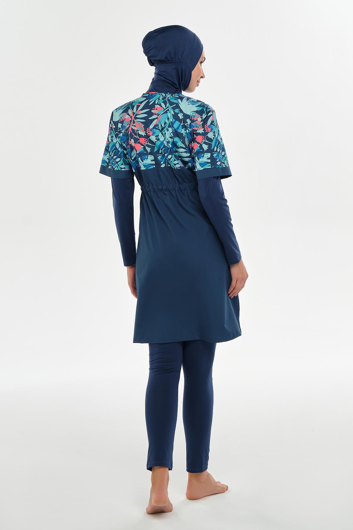 Maresiva 252308 Kadın Vela Uzun Kollu Tam Kapalı Tesettür Mayo