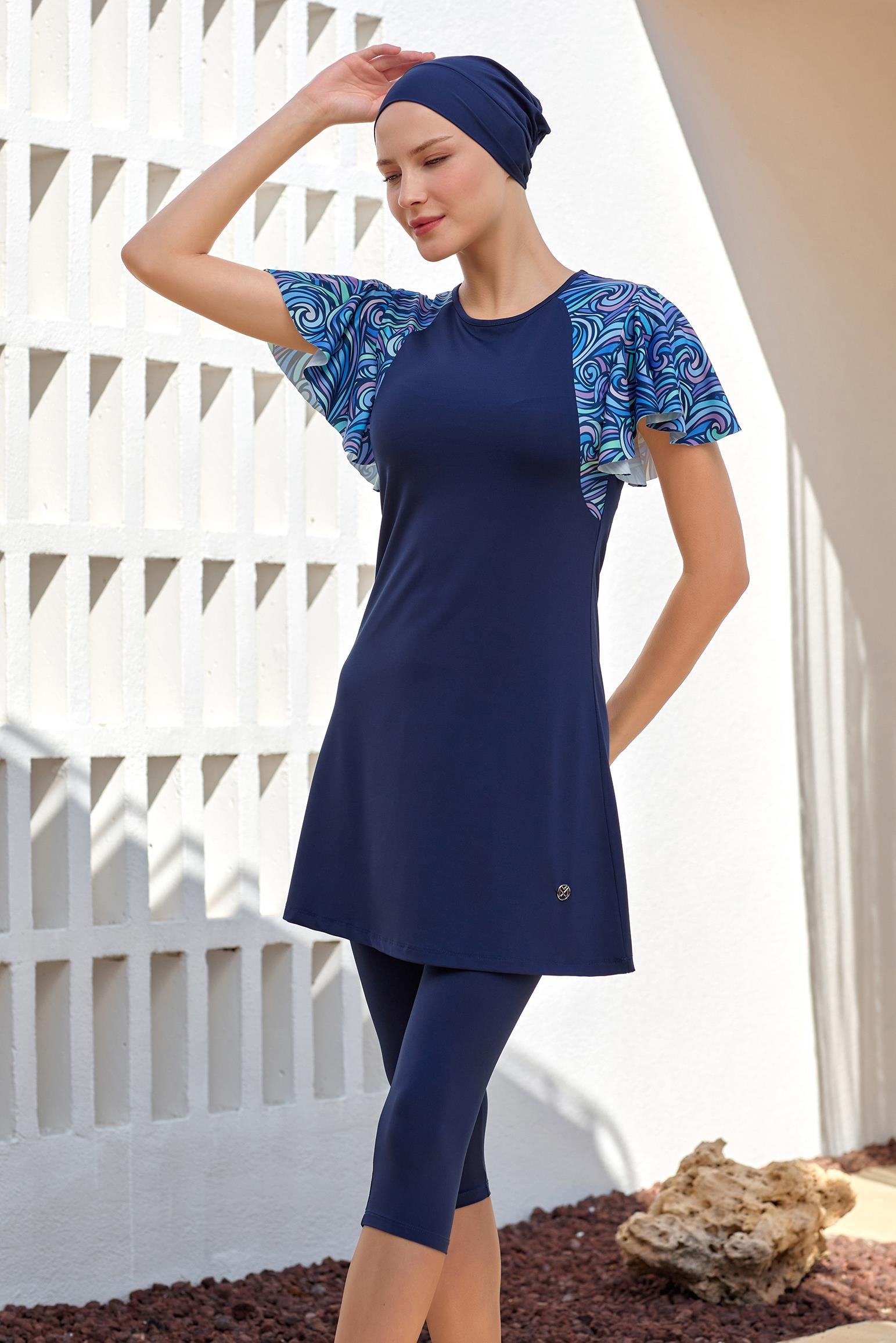 Maresiva 252603 Kadın Ivana Uzun Kollu Tesettür Mayo