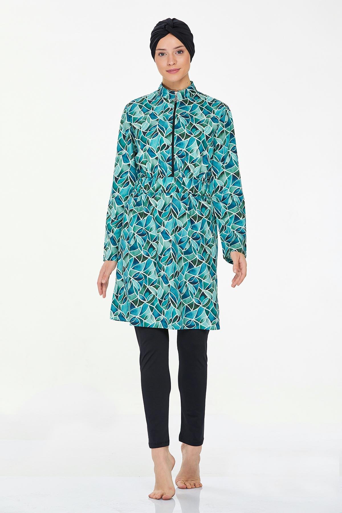 Maresiva 8268  Kadın Tam Kapalı Testtür Mayo